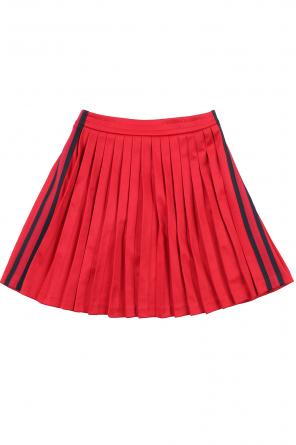 Side-stripe pleated skirt, zdjęcie 2 Side-stripe pleated skirt od Gucci Kids